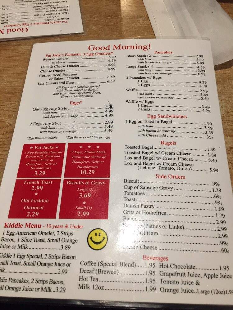 Fat Jacks Deli & Pub - Lakeland, FL menu_pic