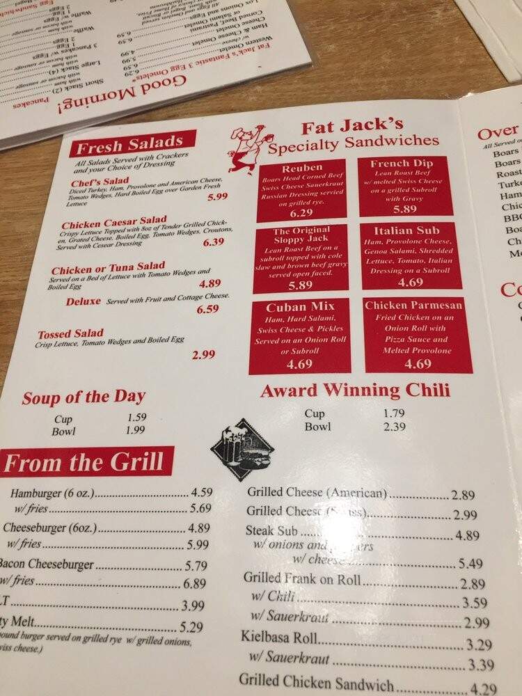 Fat Jacks Deli & Pub - Lakeland, FL menu_pic