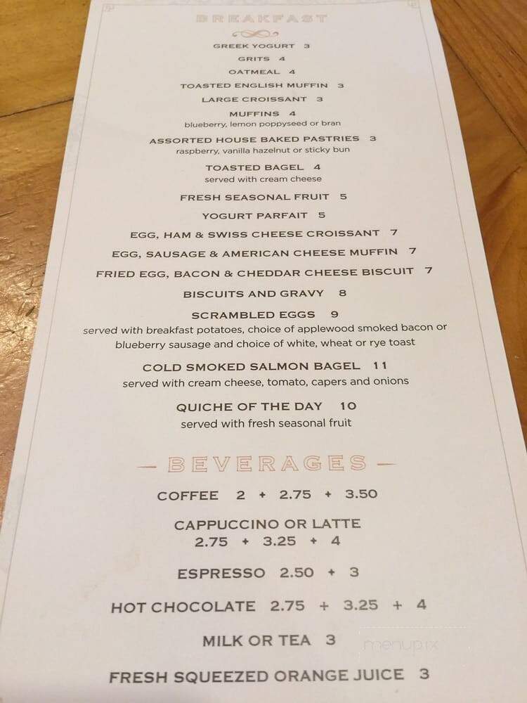 Marche Burette - Fernandina Beach, FL menu_pic