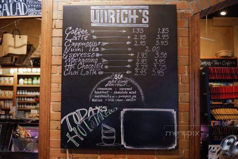 Ullrich's On Main - Pembroke, ON menu_pic