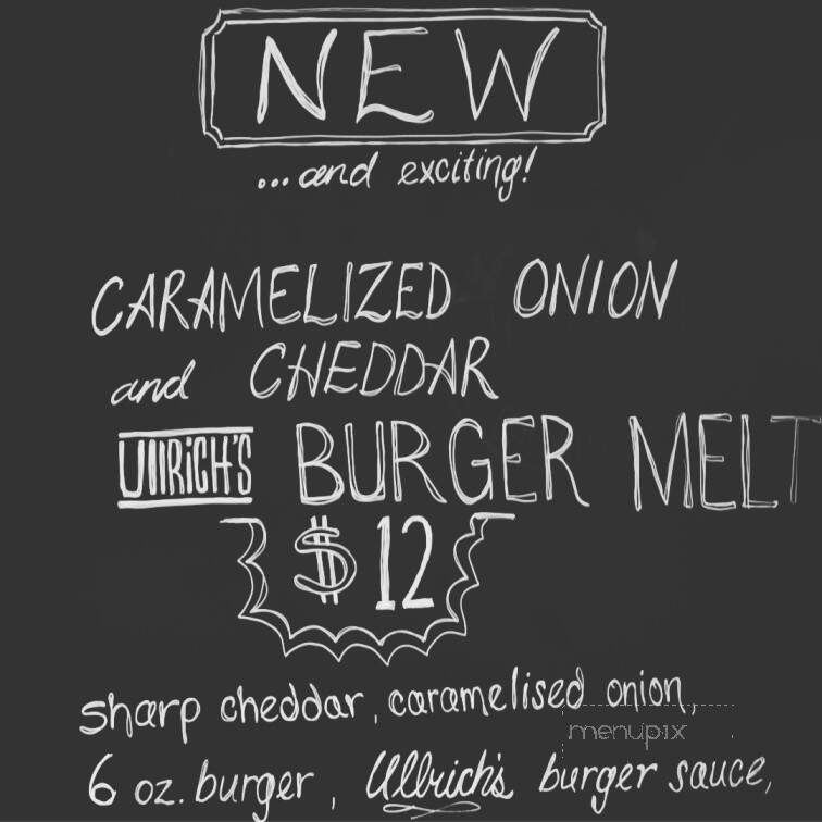 Ullrich's On Main - Pembroke, ON menu_pic