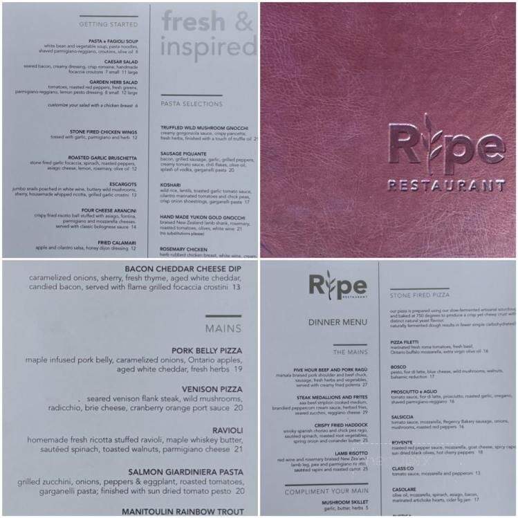 Ripe Restaurant - Greater Sudbury, ON