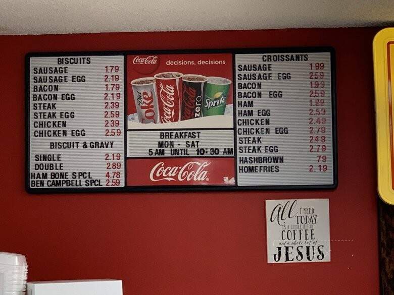 Golden Glaze Donut Shop & Bakery - Madisonville, KY menu_pic