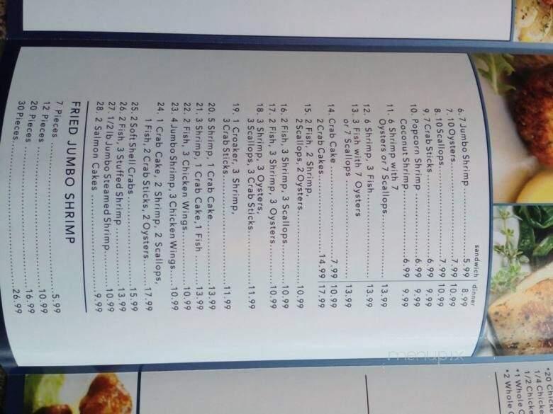 Atlantic Seafood - New Carrollton, MD menu_pic