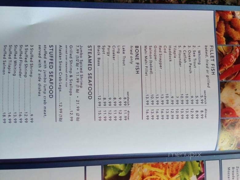 Atlantic Seafood - New Carrollton, MD menu_pic