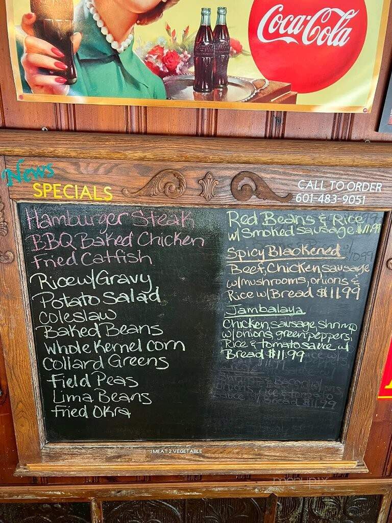 New's Restaurant - Meridian, MS menu_pic