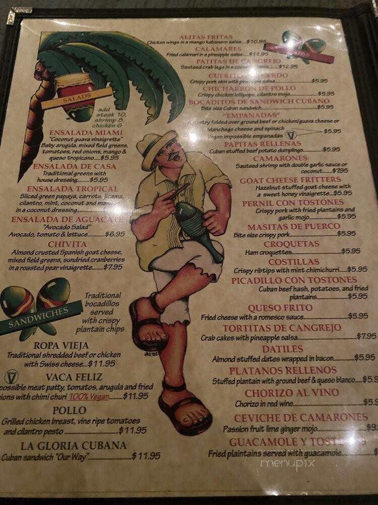 Cuban Petes - Montclair, NJ menu_pic