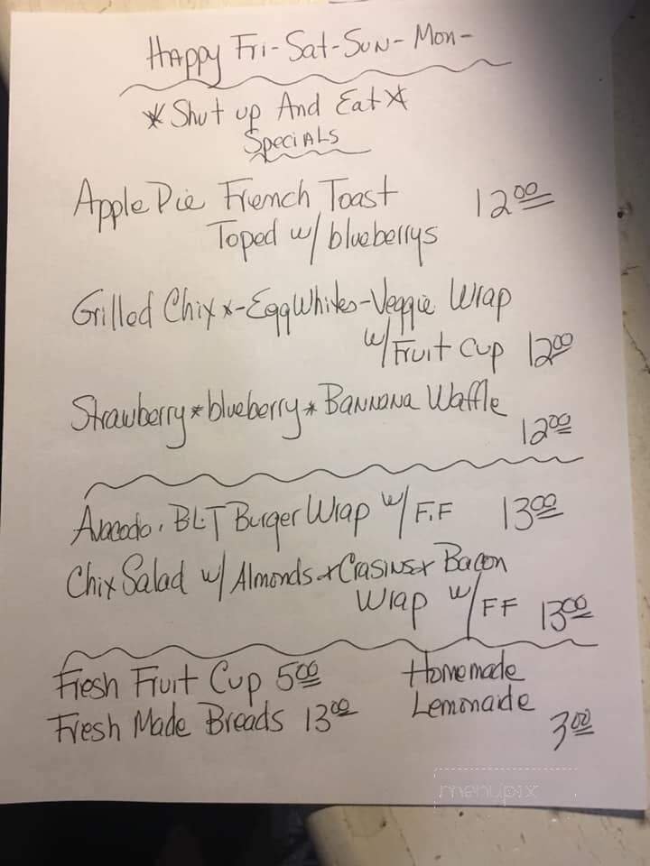Shut Up & Eat - Toms River, NJ menu_pic