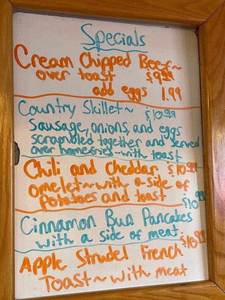 Charlie's Place - Clinton, NY menu_pic