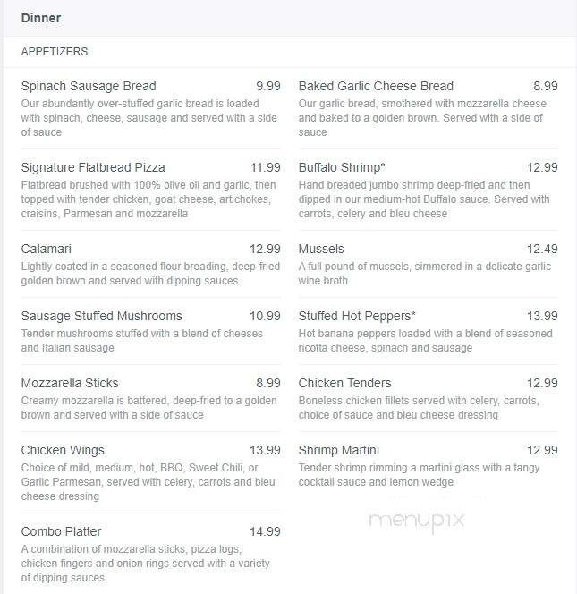 Pasquale's - East Aurora, NY menu_pic