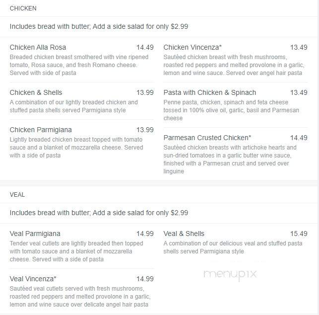 Pasquale's - East Aurora, NY menu_pic