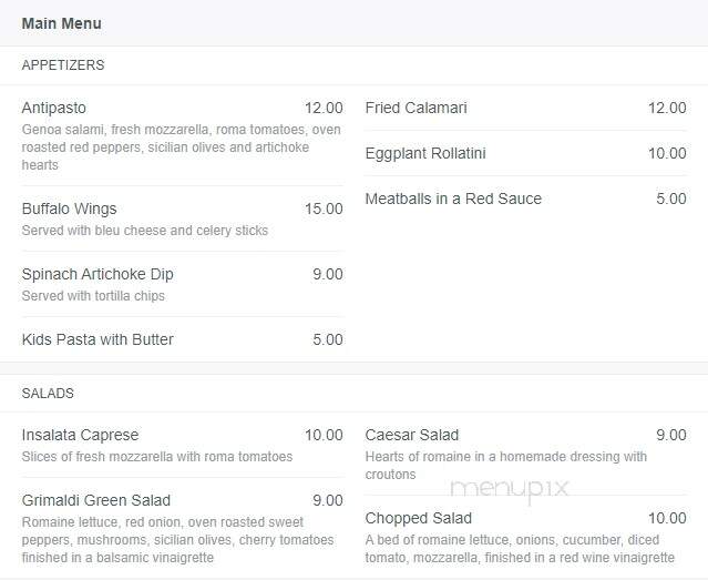 Toscani & Sons Deli - New Paltz, NY menu_pic