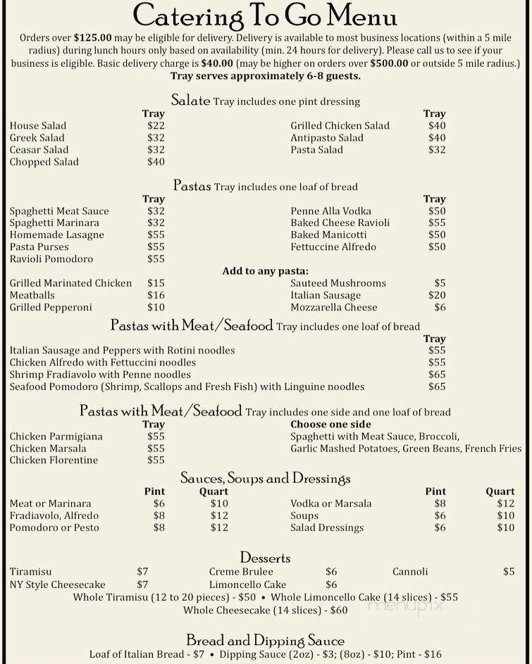 Luigi's - Fayetteville, NC menu_pic