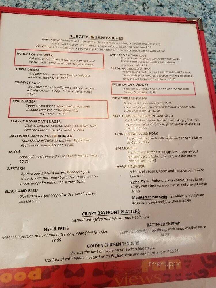 Larkin's On The Lake - Lake Lure, NC menu_pic
