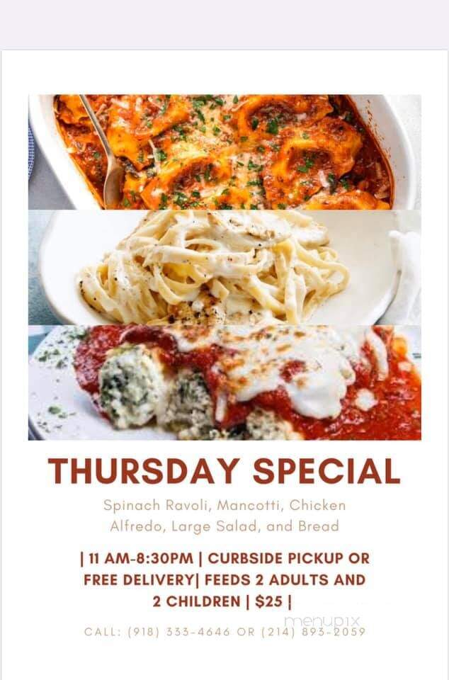 Luigi's Italian Restaurants - Bartlesville, OK menu_pic