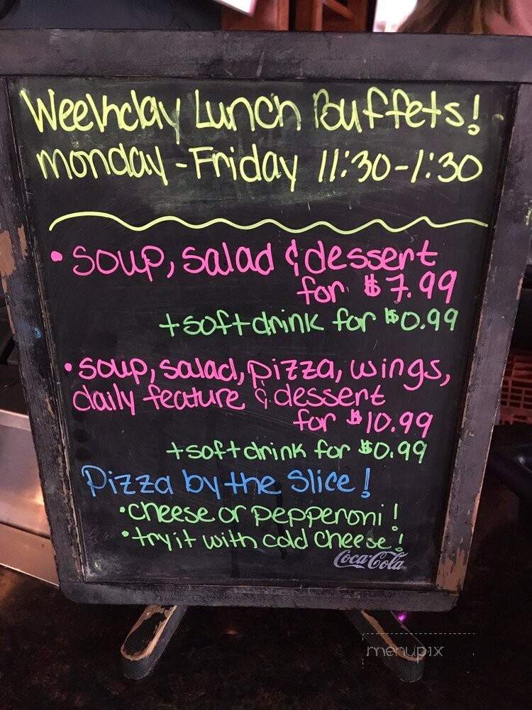 Burgh's Pizza & Wing Pub - Bridgeville, PA menu_pic