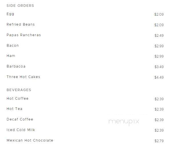 Pico De Gallo - Bushnell, FL menu_pic