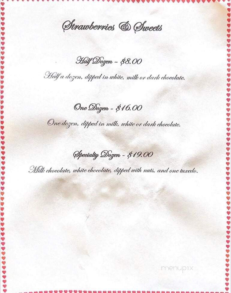 Huckleberry's - Louisa, KY menu_pic