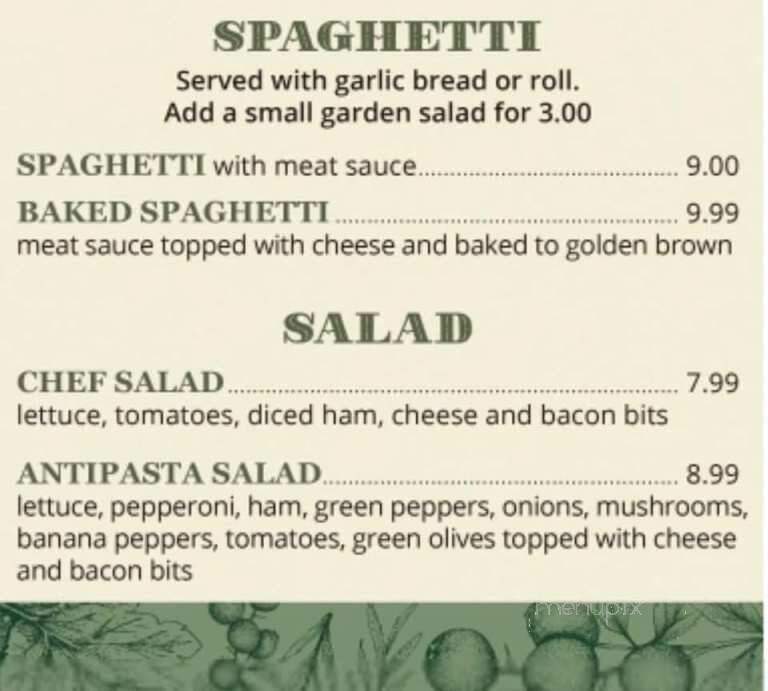 Huckleberry's - Louisa, KY menu_pic