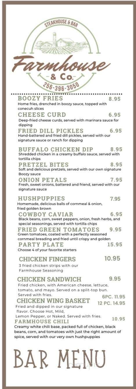 Farmhouse - Lineville, AL menu_pic