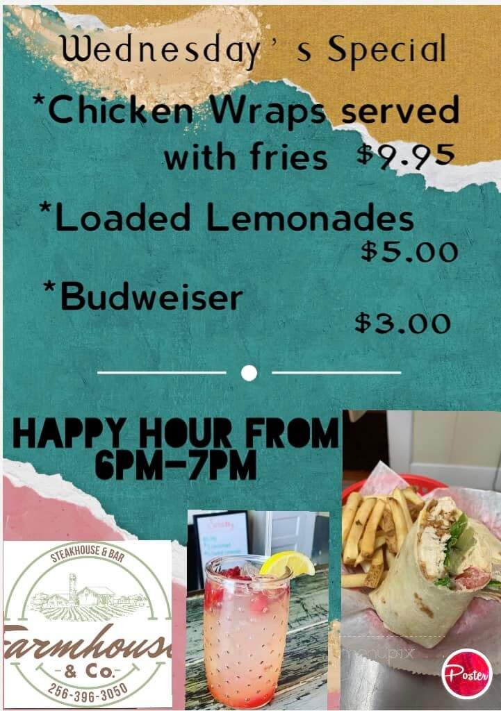 Farmhouse - Lineville, AL menu_pic