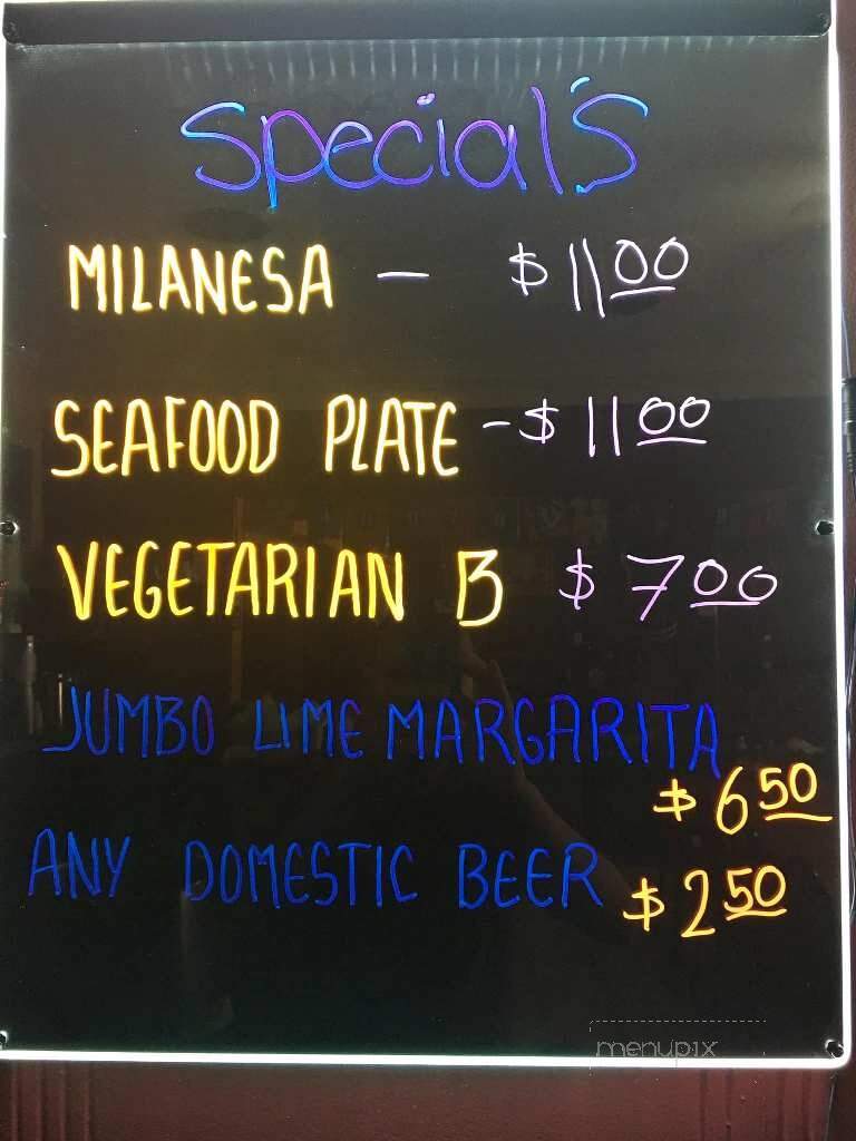 El Rancho Grande - Villa Grove, IL menu_pic