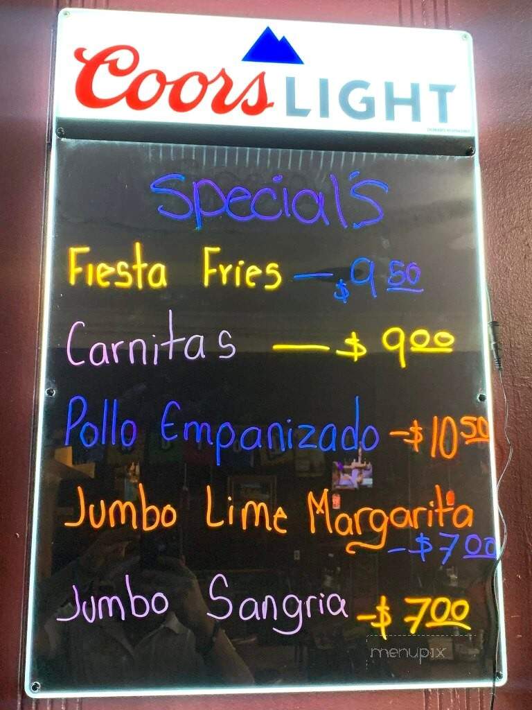 El Rancho Grande - Villa Grove, IL menu_pic