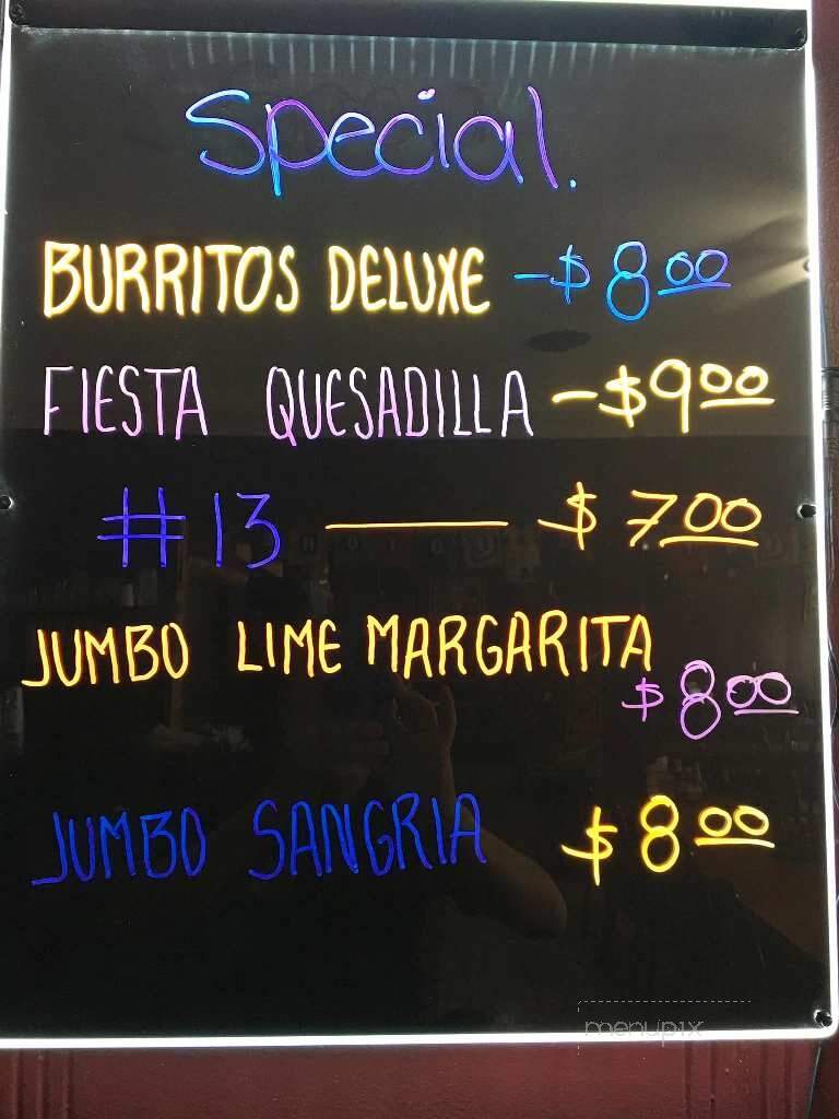 El Rancho Grande - Villa Grove, IL menu_pic