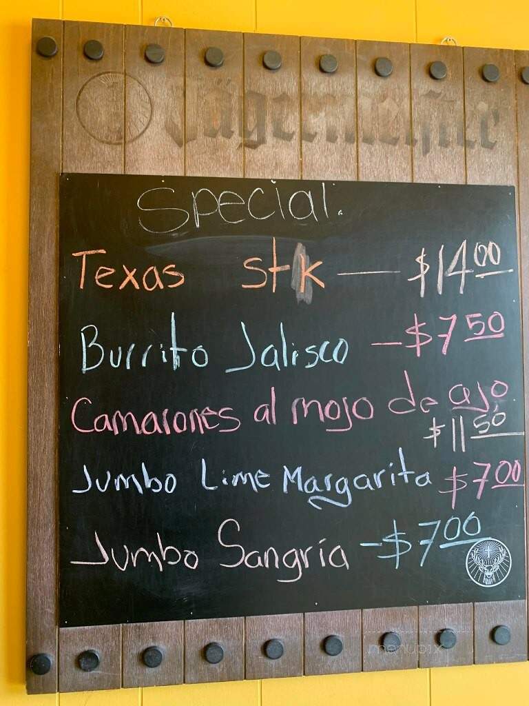 El Rancho Grande - Villa Grove, IL menu_pic