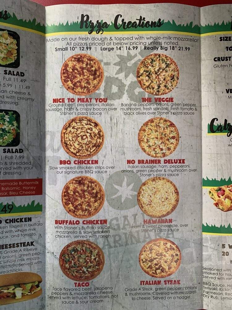 Stoner's Pizza Joint - Pembroke, GA menu_pic