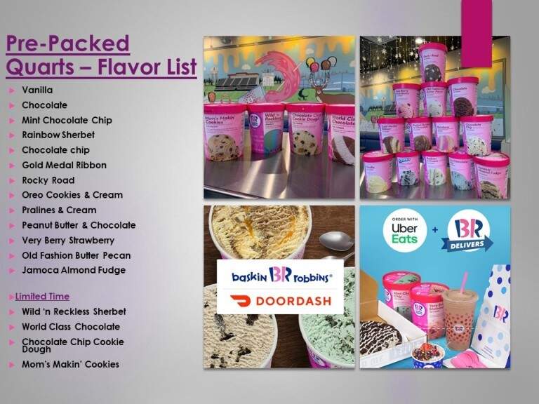 Baskin-Robbins - West Monroe, LA menu_pic