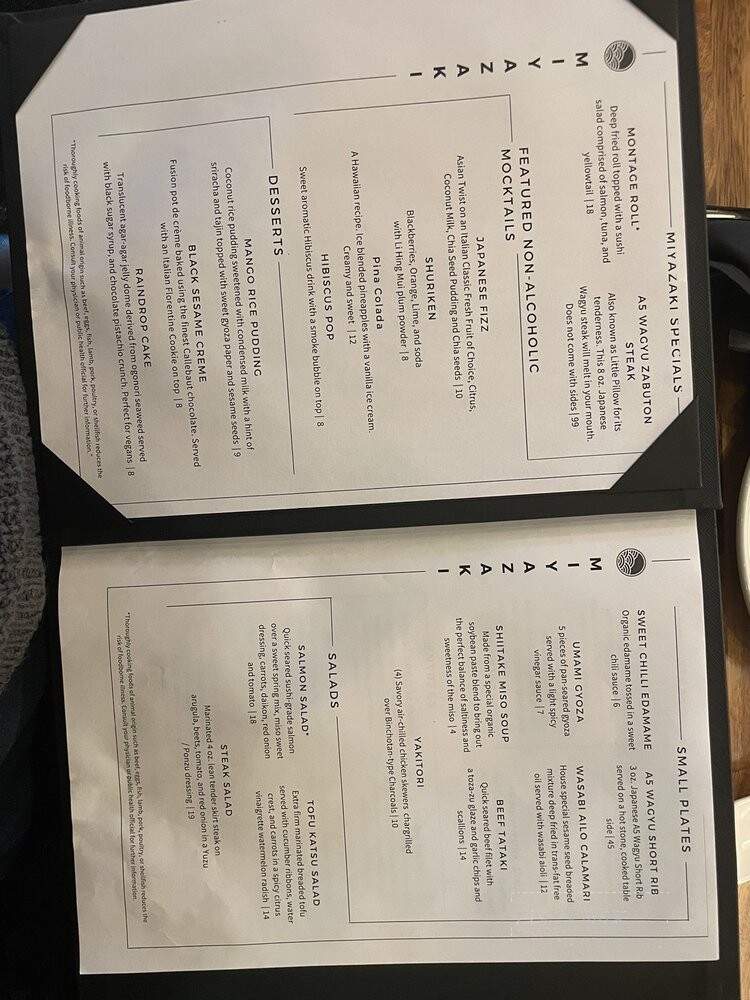 Miyazaki - Murray, UT menu_pic