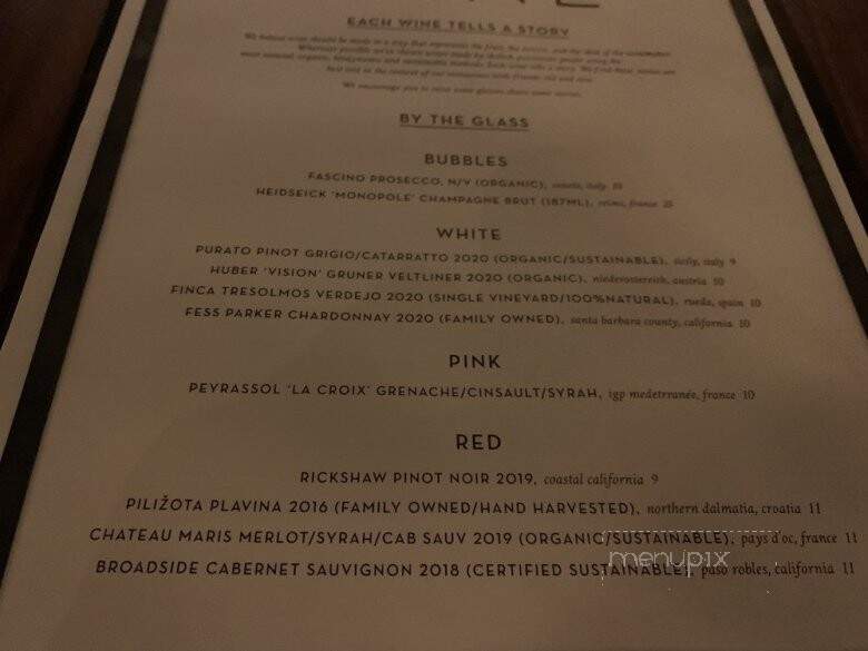 The Cafe - Westerly, RI menu_pic