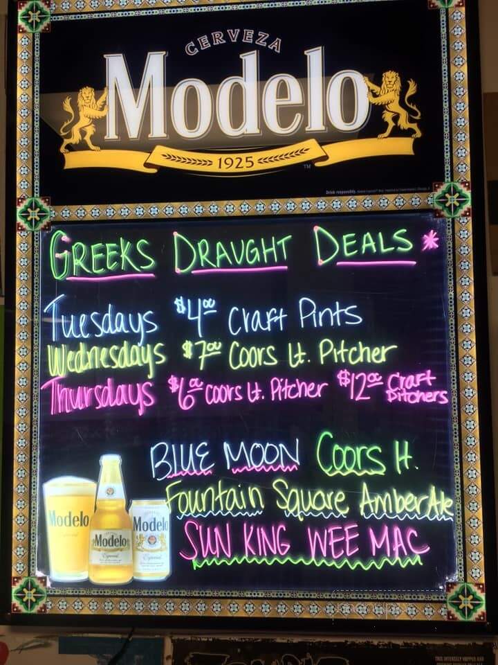 Greek's Pizzeria - Mooresville, IN menu_pic