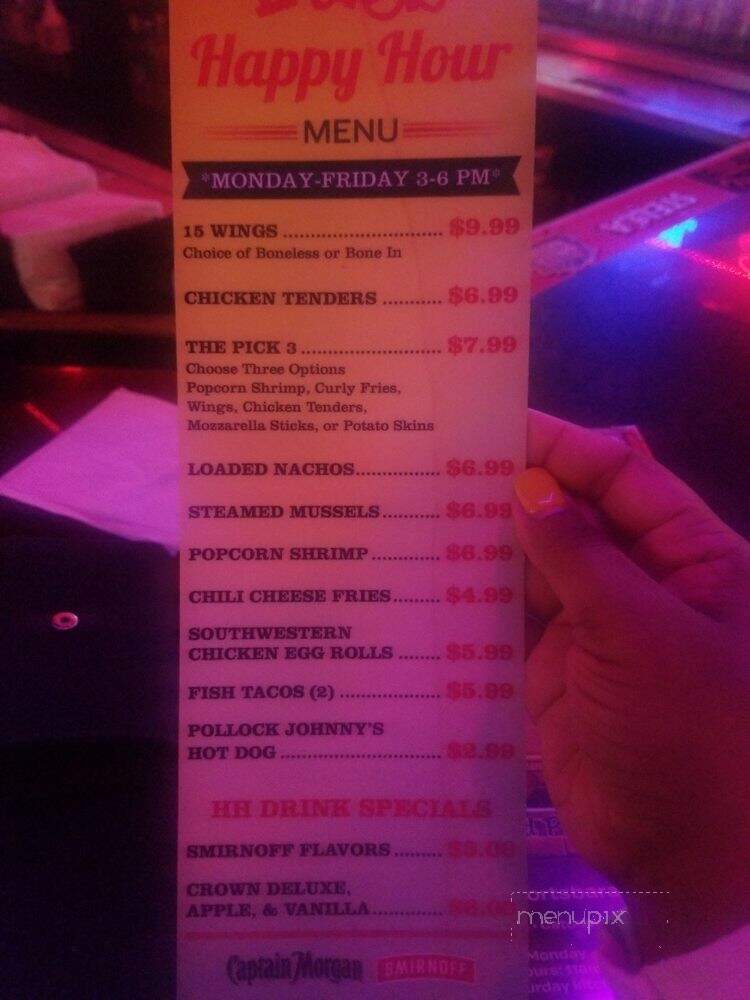 Loafers - Catonsville, MD menu_pic