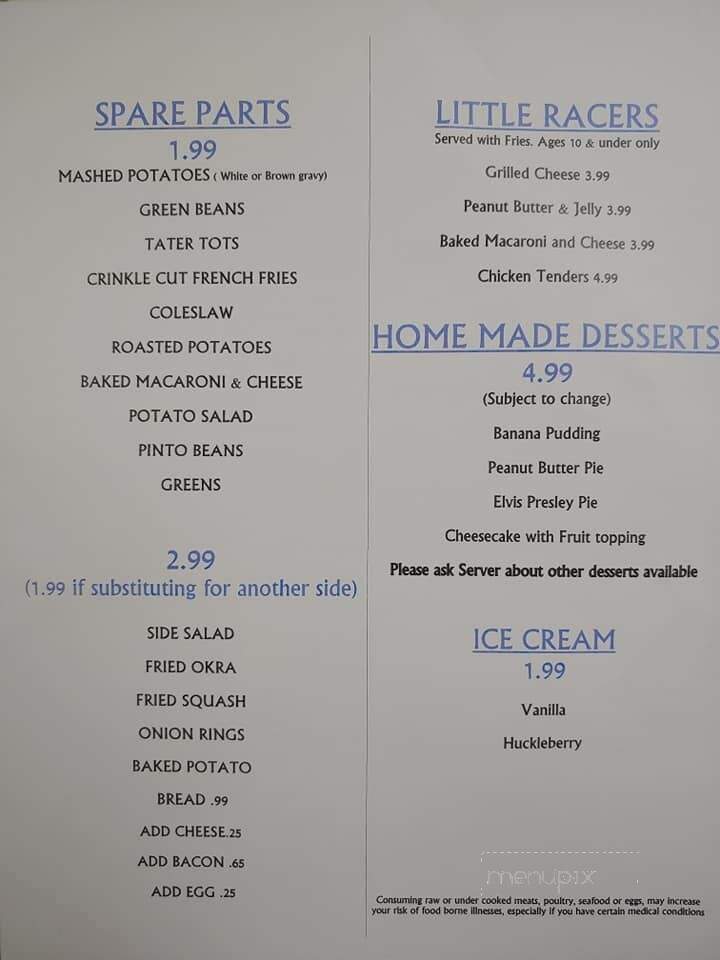 Jake's Place - Maryville, TN menu_pic