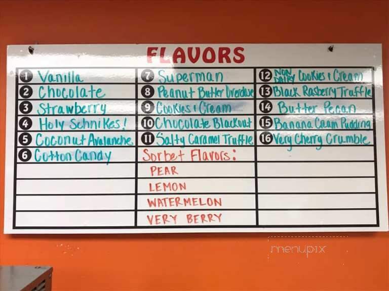 Lumpy's Shake Shop - Parma Heights, OH menu_pic