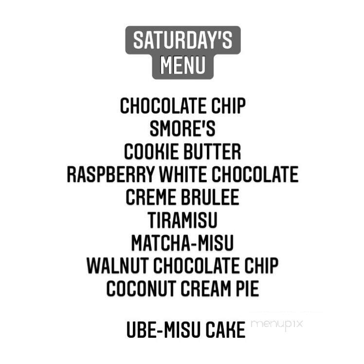Little Charlie's Gourmet Cookies - Pittsburg, CA menu_pic