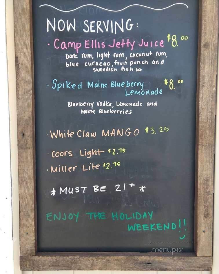 Huot's Seafood Restaurant INC - Saco, ME menu_pic