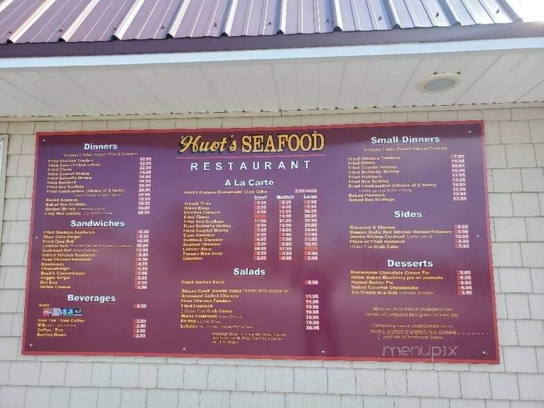 Huot's Seafood Restaurant INC - Saco, ME