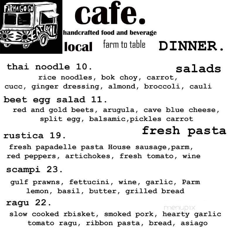 Farm a Go Go - Cornville, AZ menu_pic