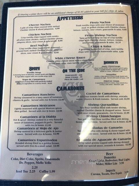 Cazadores Mexican Restaurant - Sallisaw, OK