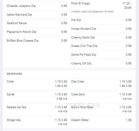 Pizza 73 - Prince Albert, SK menu_pic