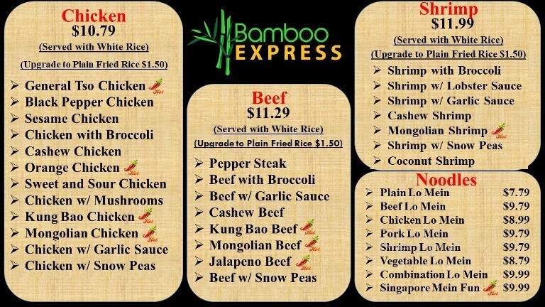 Bamboo Express - Canton, MS