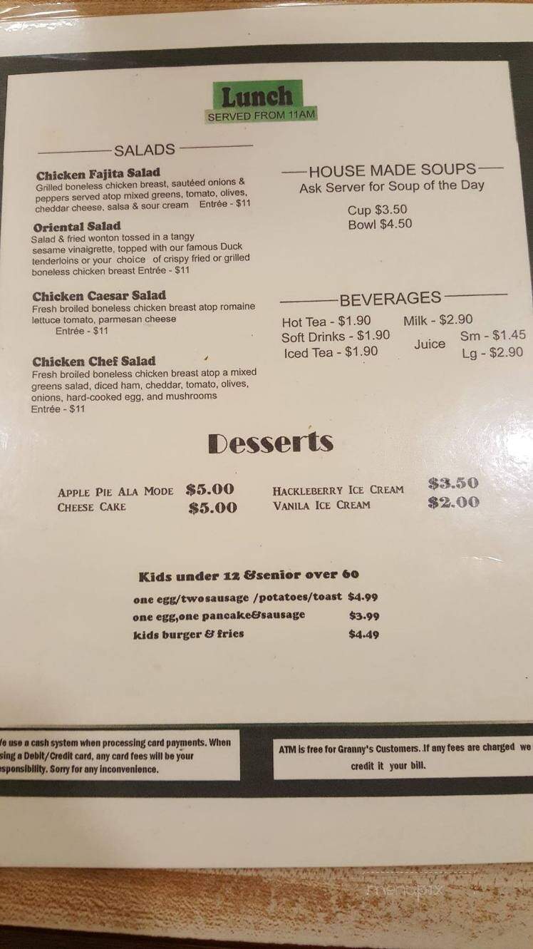 Giorgi's Restaurant - Coeur d'Alene, ID menu_pic