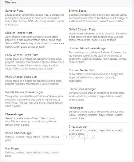 Cherry Hill Drive In Ice Cream - Albion, PA menu_pic