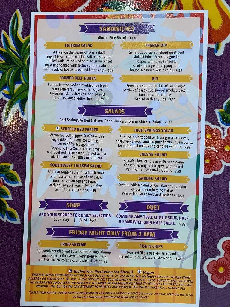 Flying Biscuit Cafe - The Villages, FL menu_pic