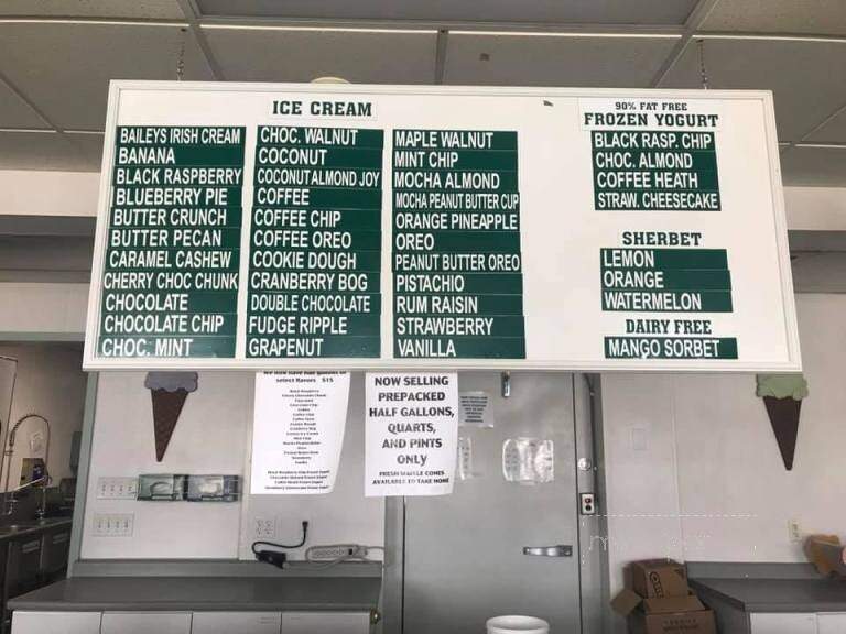 Somerset Creamery - Somerset, MA menu_pic