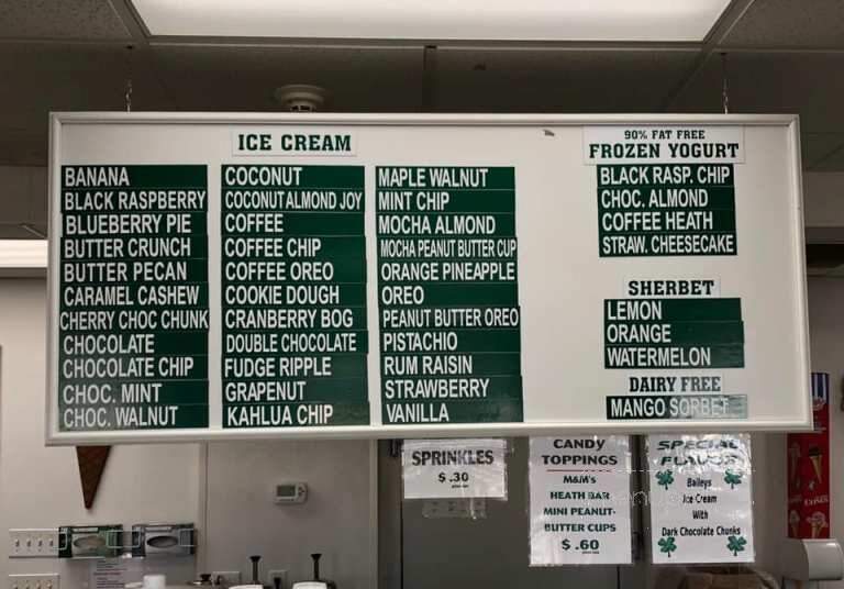 Somerset Creamery - Somerset, MA menu_pic