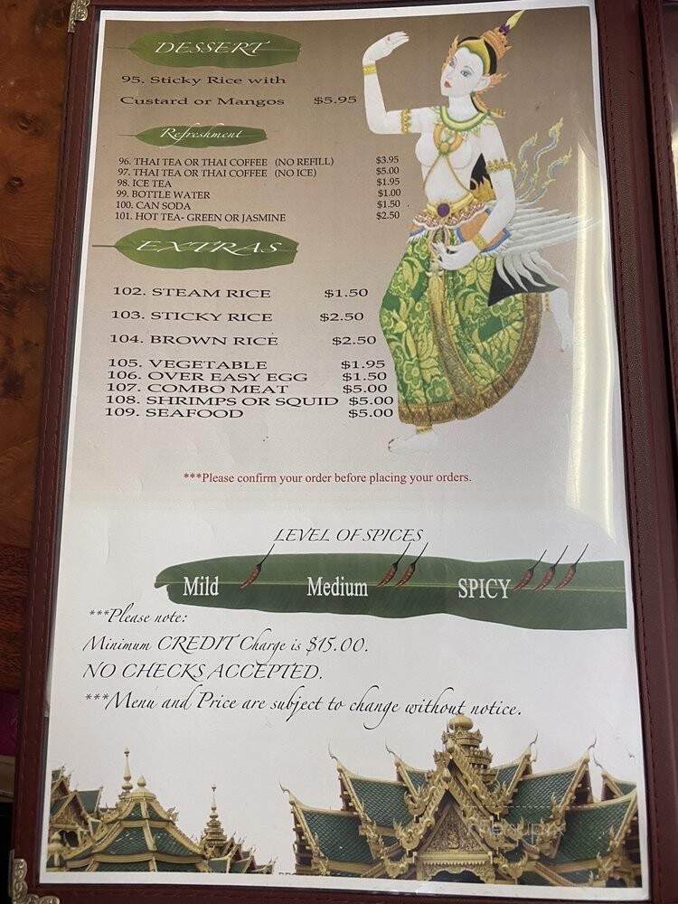 Thai Kitchen - Copperas Cove, TX menu_pic